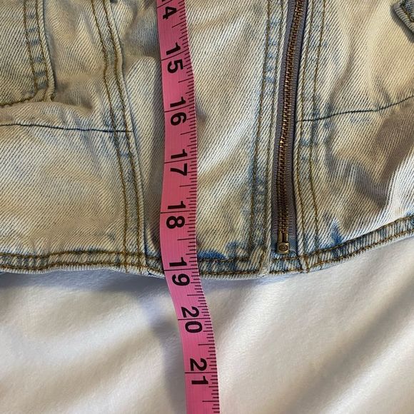 One Teaspoon Cropped Jean Jacket - Picture 10 of 10